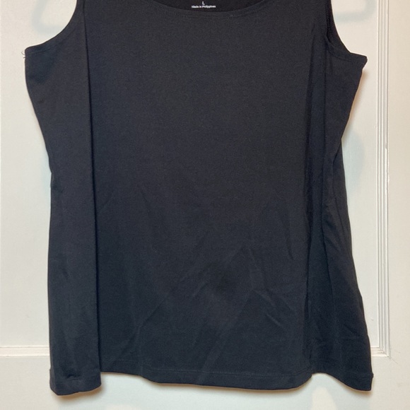 Large Black Susan Graver Essentials Sleeveless Shirt / Tank Top - Picture 7 of 12